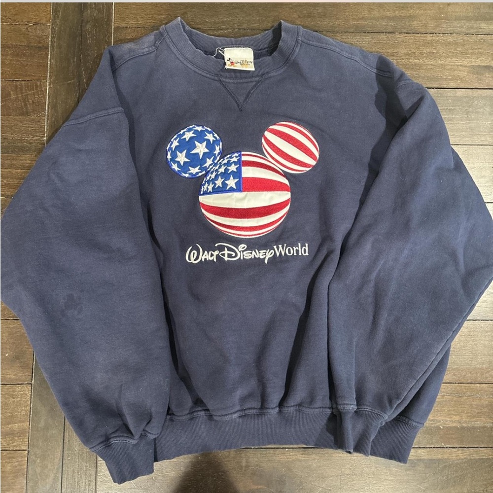 vintage disney world crewneck